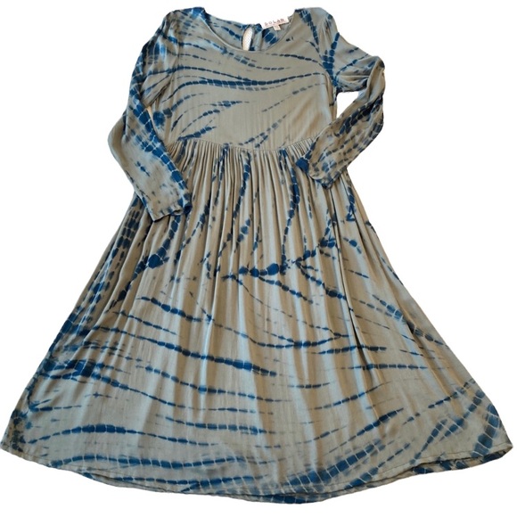 Anthropologie Eliska Tie-Dye Maxi Dress shortened hem Dolan left coast M - Picture 7 of 15